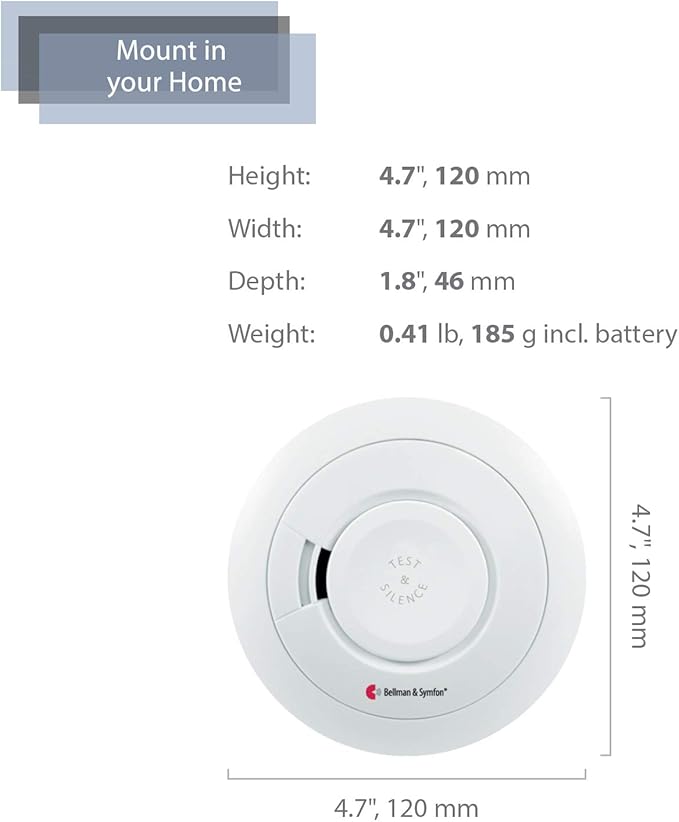 Bellman & Symfon Smoke and Fire Alarm Transmitter – Visit Smart Home System - Image 4