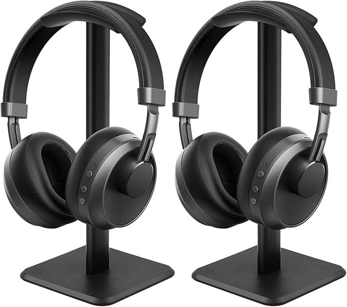 JIKIOU Headphone Stand Gaming Headset Holder Universal Aluminum Metal by JIKIOU