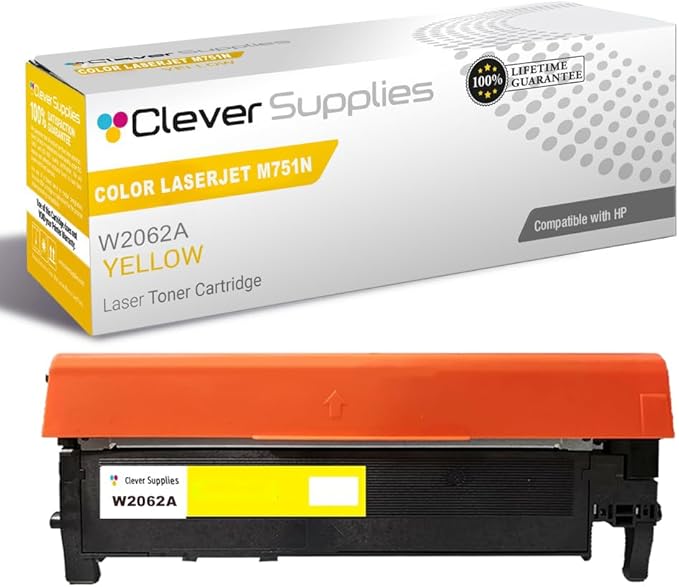 CS Replacement Compatible with HP M751N Toner Cartridge W2002A to use with by CleverSupplies