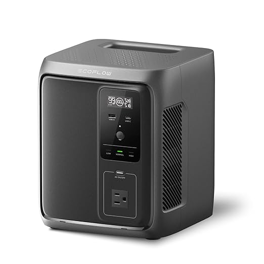EF ECOFLOW Portable Power Station DELTA 3 1000 Air, 960Wh LiFePO4 Battery by EFECOFLOW