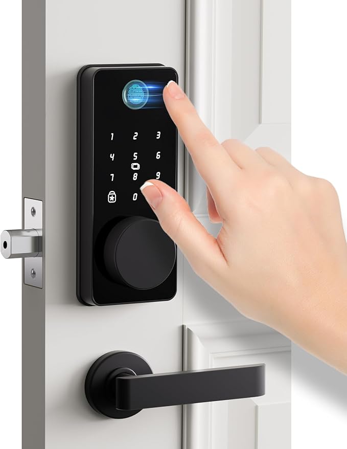 Keyless Entry Door Lock, Fingerprint Door Lock, Smart Door Lock - Image 2