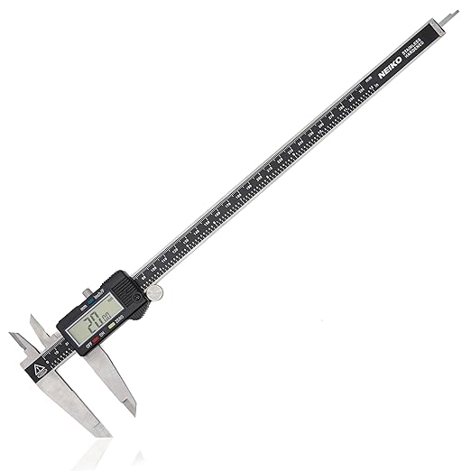 NEIKO 01409A 12” Electronic Digital Caliper | Extra Large Display | 0-12 Inches by NeikoTools