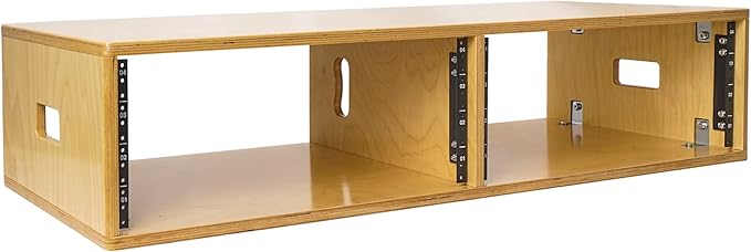 Sound Town DIY 2 x 4U Studio Rack by SOUNDTOWN