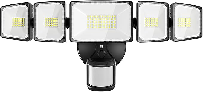 Onforu 120W 12000LM LED Security Lights Motion Sensor Outdoor, Dusk to Dawn by Onforu