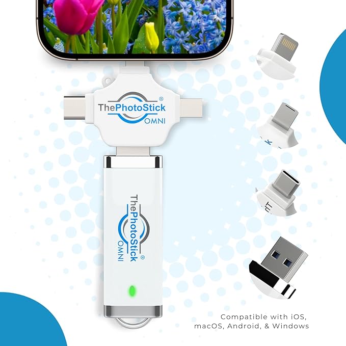 ThePhotoStick® Omni 32GB Memory Stick & USB Flash Drive – Photo & Video Backup - Image 9