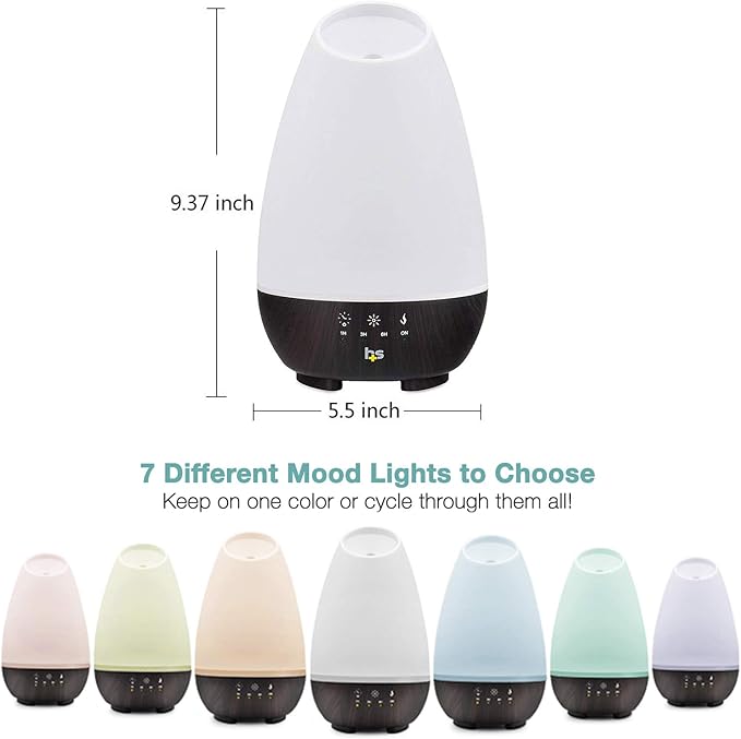 HealthSmart 500ML Essential Oil Diffuser - Image 2