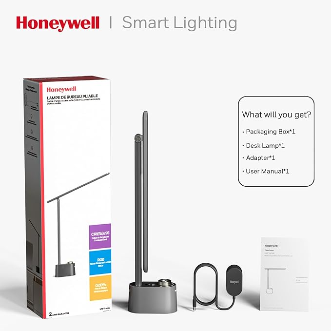 Honeywell HWT-H01 LED Desk Lamp Stepless Dimmable Table Lamp - Image 6