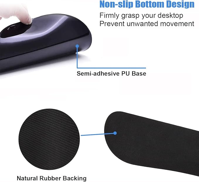 Keyboard Wrist Rest + Mouse Pad Wrist Support Set - Image 6