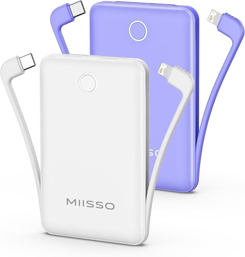 10000mAh Mini Portable Charger by MIISSO