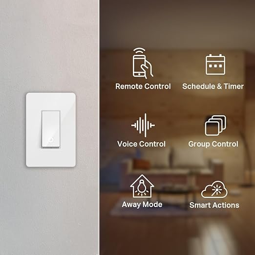 Kasa Smart Light Switch HS200P3, Single Pole, Needs Neutral Wire, 2.4GHz Wi-Fi - Image 2