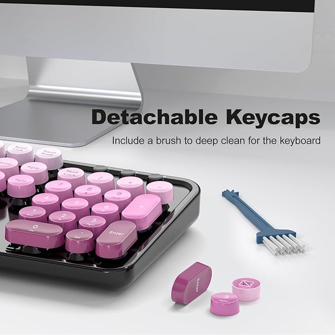 MOFII Wireless Keyboard and Mouse Combo, Full Size 2.4G Plug and Play - Image 5