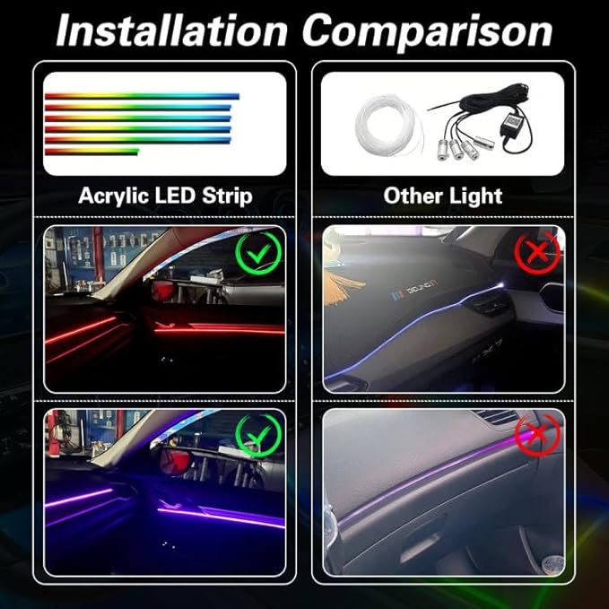Acrylic Interior Car LED Lights - Image 5