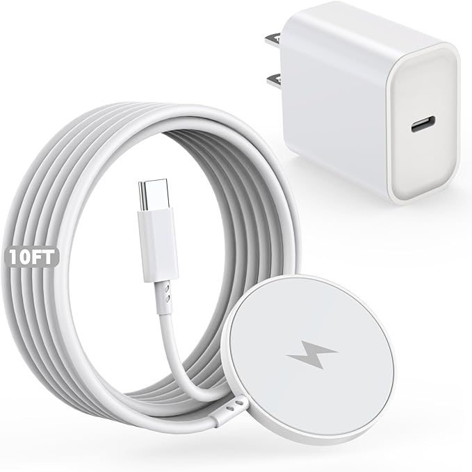 Magnetic Wireless Charger for iPhone 17 16 15, 10FT Fast Mag Safe Wireless by Unknown