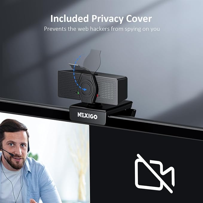 NexiGo N60 Pro 1080P Webcam - Image 5