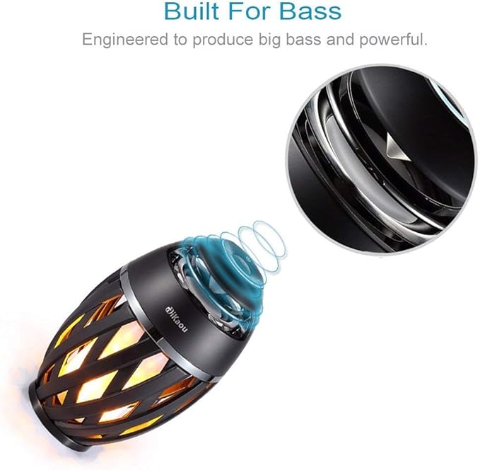 LED Flame Outdoor Table Lamp Torch Table Lamp - Image 6