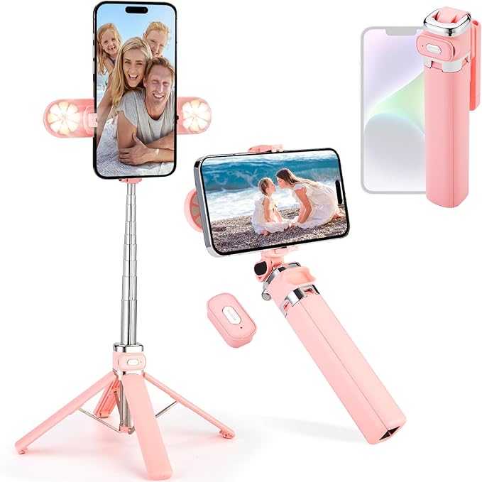 Mini Phone Tripod Stand, MQOUNY 38" Phone Tripod &Selfie Stick by MQOUNY