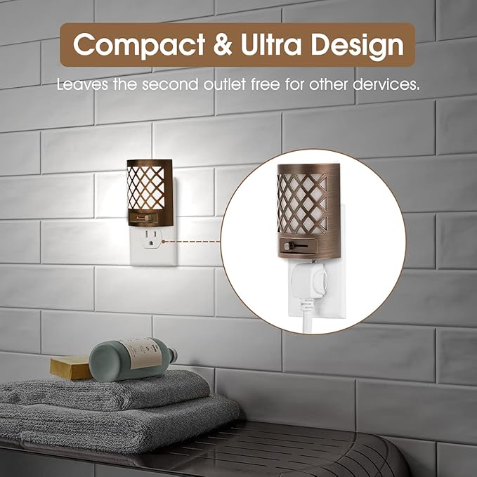DORESshop LED Plug in Night Light, Night Lights Plug Into Wall, Dusk to Dawn - Image 5