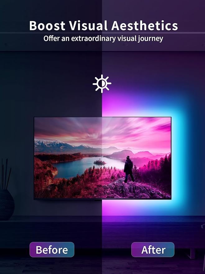 KANTUTOE TV LED Backlight, 9.84ft LED Lights - Image 4