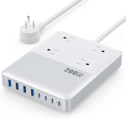 12-in-1 Charging Station USB C Power Strip