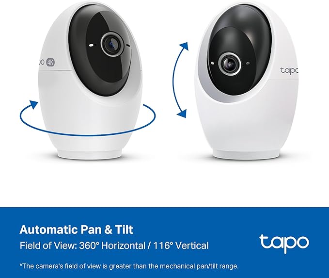 Tapo 4K Pan/Tilt Indoor Security Camera - Image 5