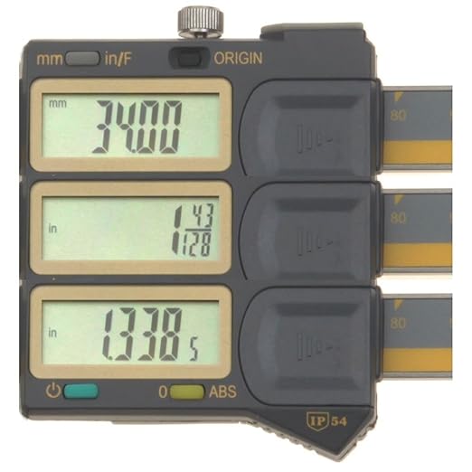 iGAGING Absolute Origin 0-6" Single Cut Depth Digital Caliper, IP54 Electronic - Image 3