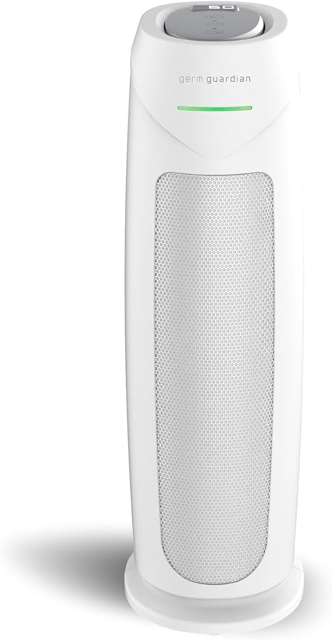 GermGuardian Air Purifier for Home, for Wildfire Smoke, Mold Spores, Large by GuardianTechnologies