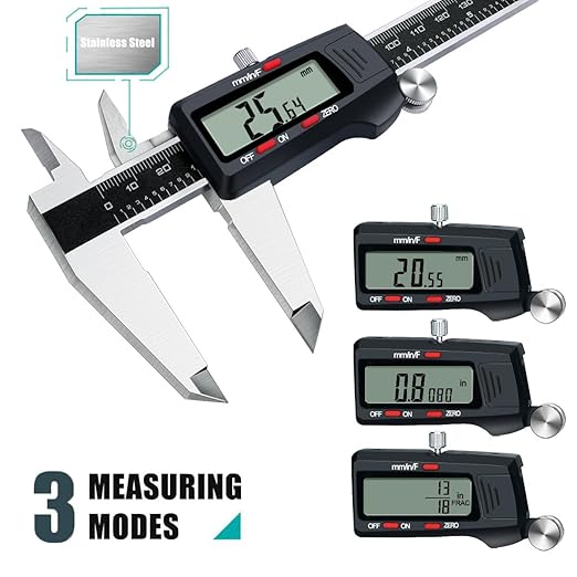 Kynup Digital Caliper, 8 Inch Micrometer Caliper Tool, Vernier Caliper - Image 4