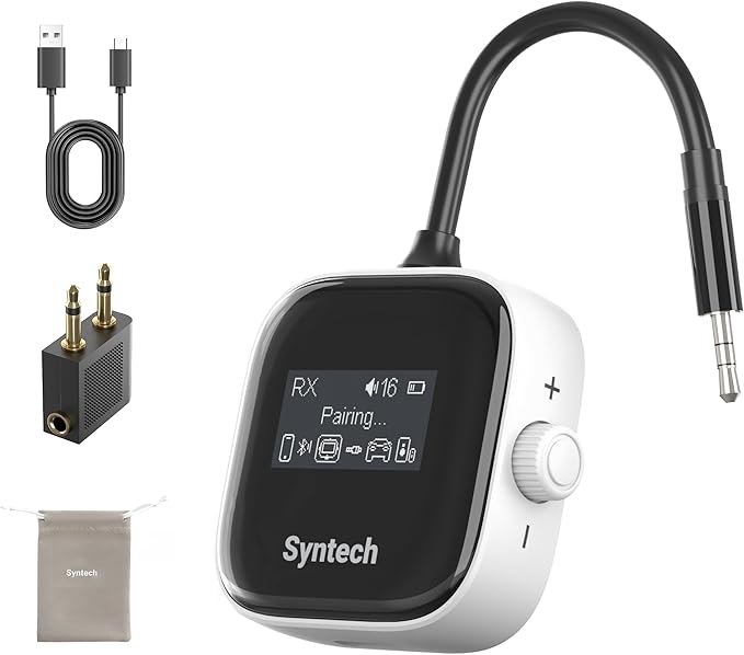 Syntech Airplane Bluetooth Transmitter Receiver by Syntech