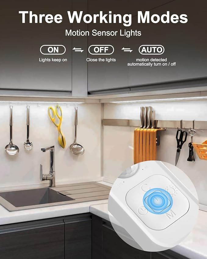 Feuymoent Motion Sensor LED Strip Light - Image 5
