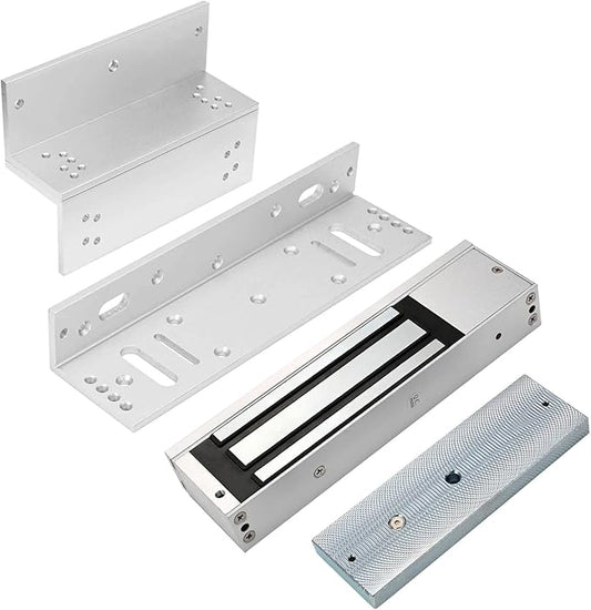 Electromagnetic Lock with Z and L Bracket 1200LBS 500KG Holding Force Electric by YUANWIN
