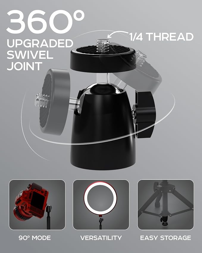 PropVue Projector Tripod Stand, Height Adjustable 27" to 62" & Floor Projector - Image 5