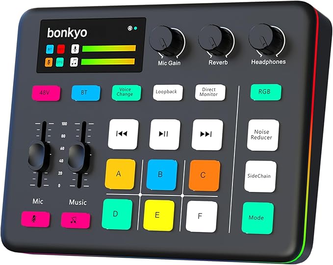 Bonkyo Gaming Audio Mixer & USB Interface by Unknown