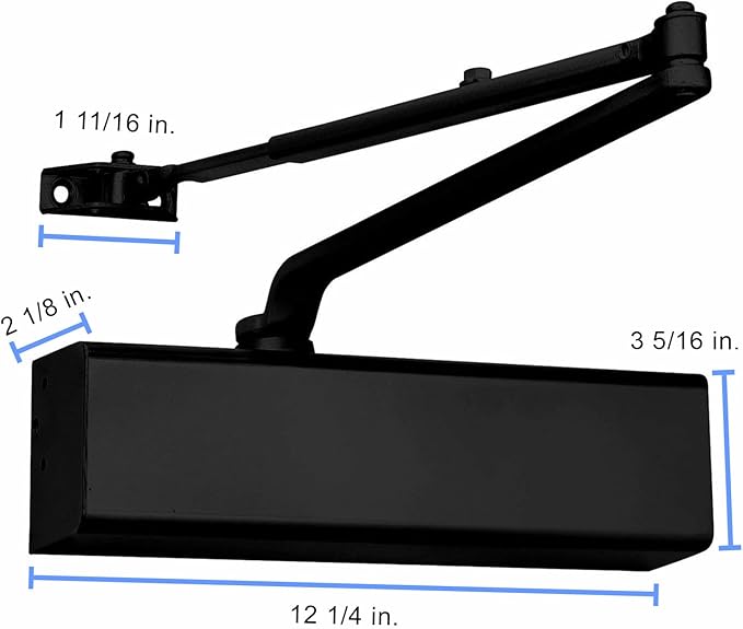Lawrence Heavy Duty Door Closer Commercial Grade 1 - Image 2