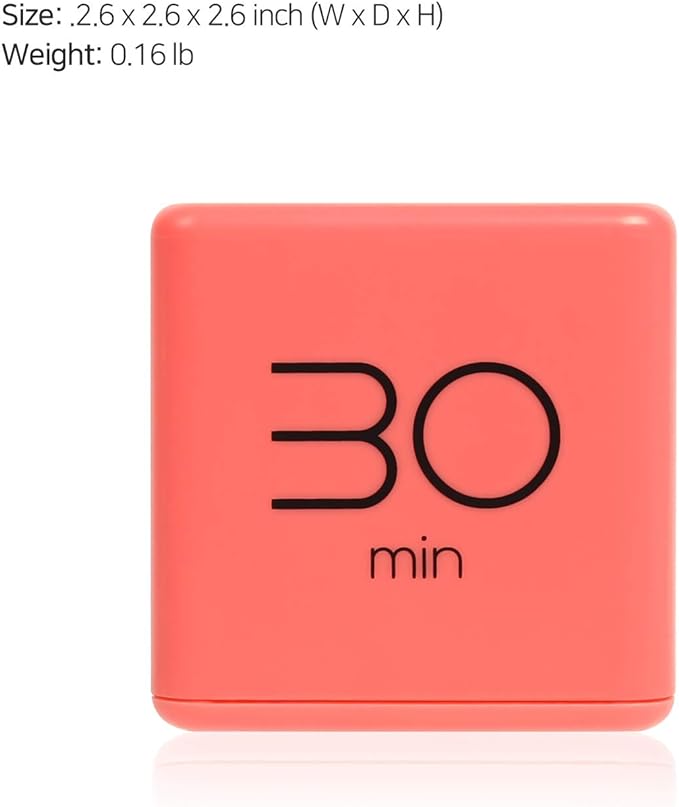 mooas Cube Timer, Timers Cube Flip Block Timers Productivity Gravity Sensor - Image 4
