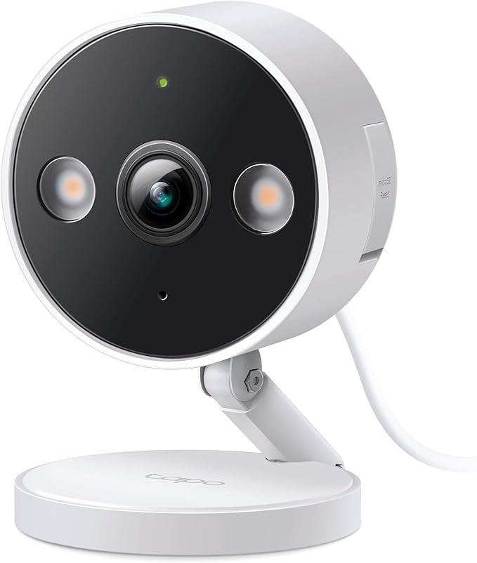Tapo 2K+ Indoor/Outdoor Wired Security Camera by Tapo