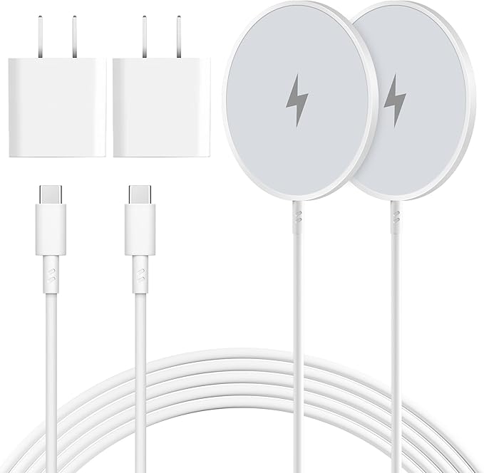 Magnetic Wireless Charger 2Pack Apple 10FT Magsafe Charger, Fast Mag-Safe by Unknown