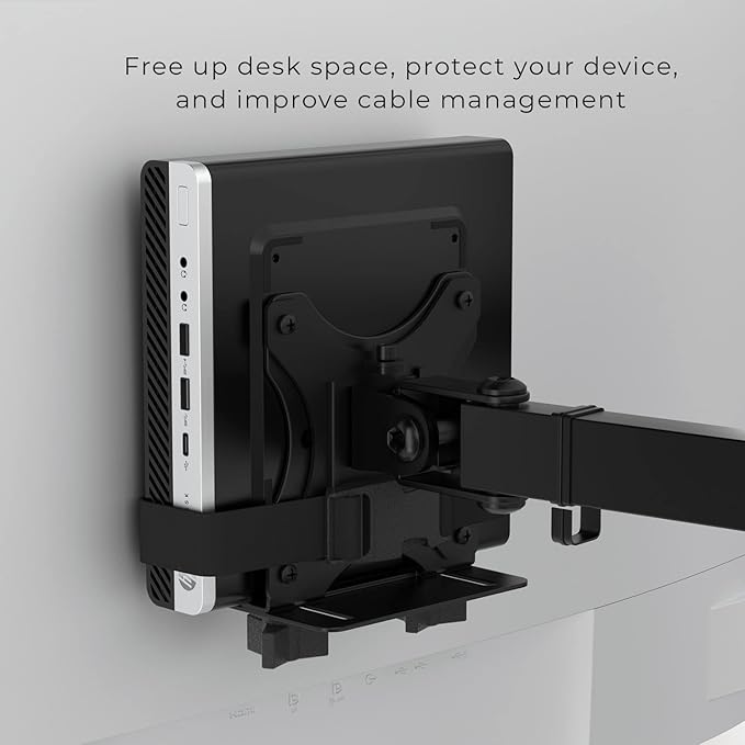 HumanCentric Thin Client Mount Bracket, Mount a Mini PC or Computer to a VESA - Image 6