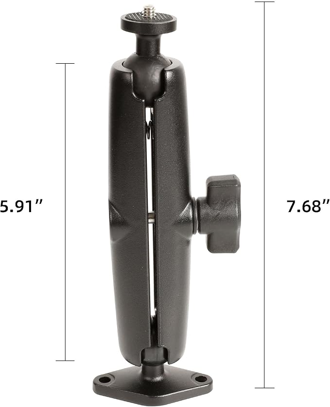 xik Heavy Duty 1/4"-20 Thread Mount: 5.91 inch Aluminum Long Arm - Image 2