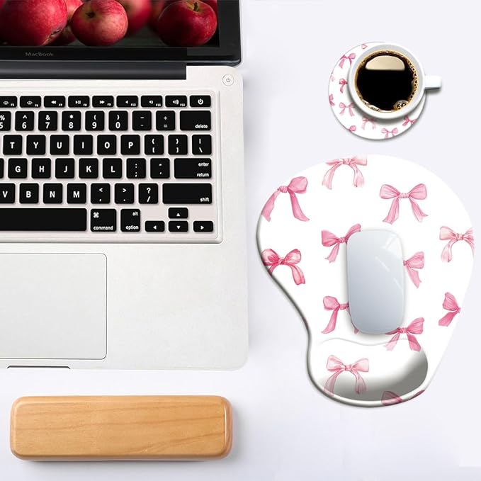 Ergonomic Mouse Pad with Wrist Support, Cute Mouse Pad with Wrist Rest and - Image 6