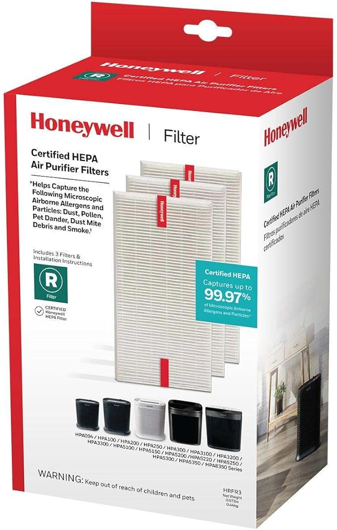 Honeywell HEPA Air Purifier Filter R, 3000 and 5000 Series - Image 9