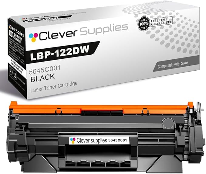 CS Replacement Compatible with Canon LBP 122DW Toner Cartridge 5645C001 to use by CleverSupplies