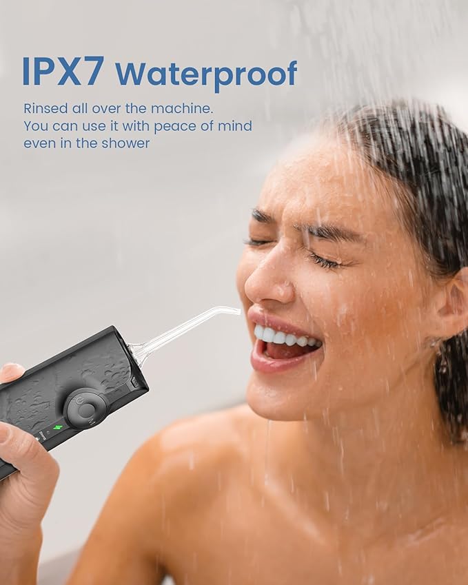 AUIEI Water Flosser Teeth Pick: 9 Jet Tips Cordless Oral Irrigator - Image 6