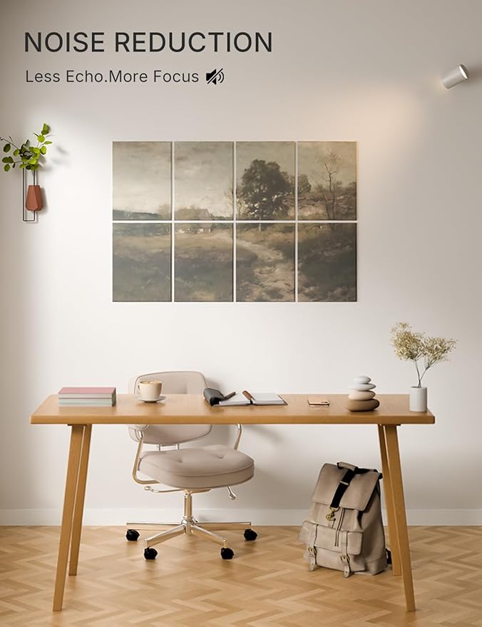 Wall Art Acoustic Panels, Decorative Sound Absorbing Panels - Image 2