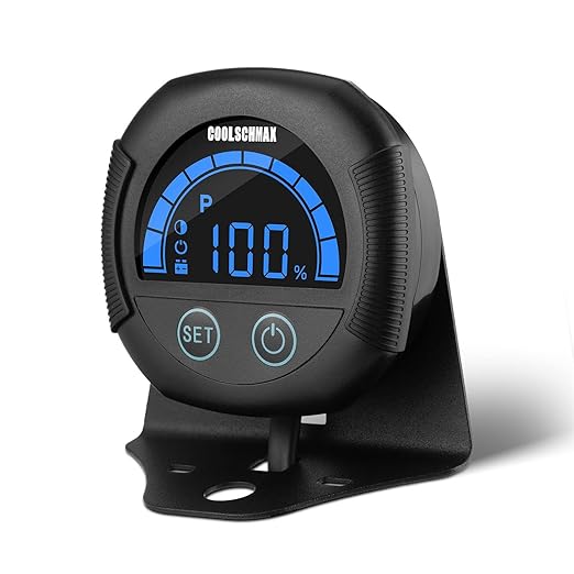 COOLSCHMAX 12V 24V 48V 60V 84V Battery Voltmeter Ultra Bright Sunlight Readable by HofeinzDesign