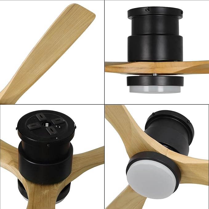 revoici Flush Mount Ceiling Fan - Image 4