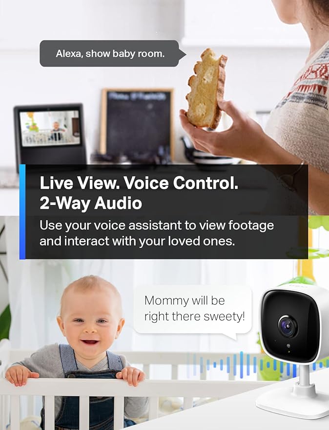 TP-Link Tapo 1080P Indoor Security Camera - Image 4