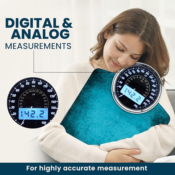 EILISON Highly Advance 2-in-1 Digital & Analog Weighing Scale - Image 4