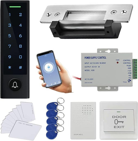 MENGQI-CONTROL WiFi Remote Manage IP66 Watreproof Access Control Keypad ANSI by MENGQI-CONTROL