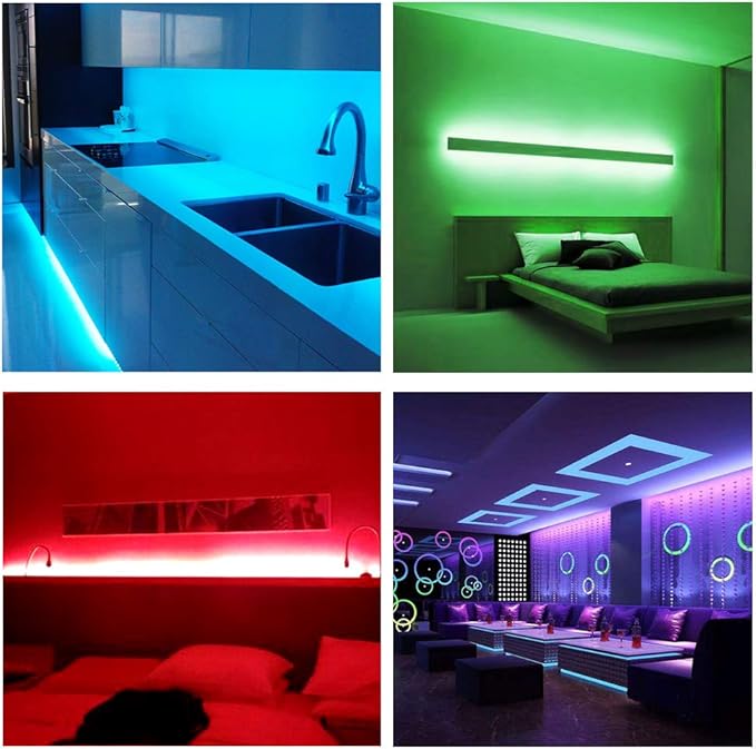 DAYBETTER LED Strip Lights 100ft RGB Lights Strip - Image 7