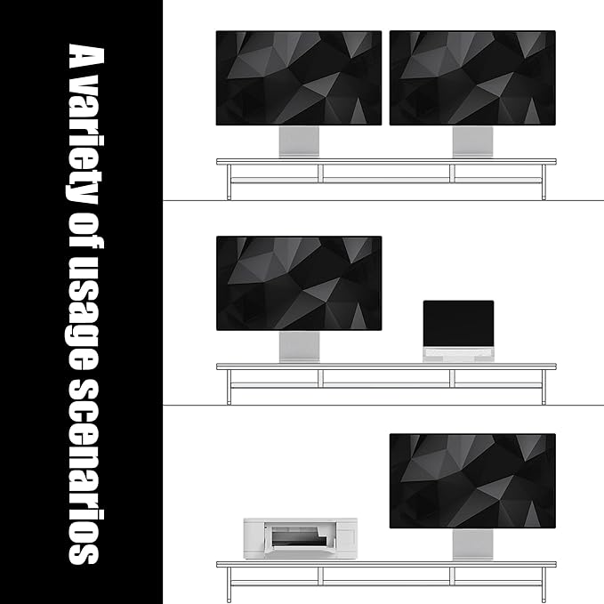 FENSULN Dual‑Tier Monitor Stand - Image 7